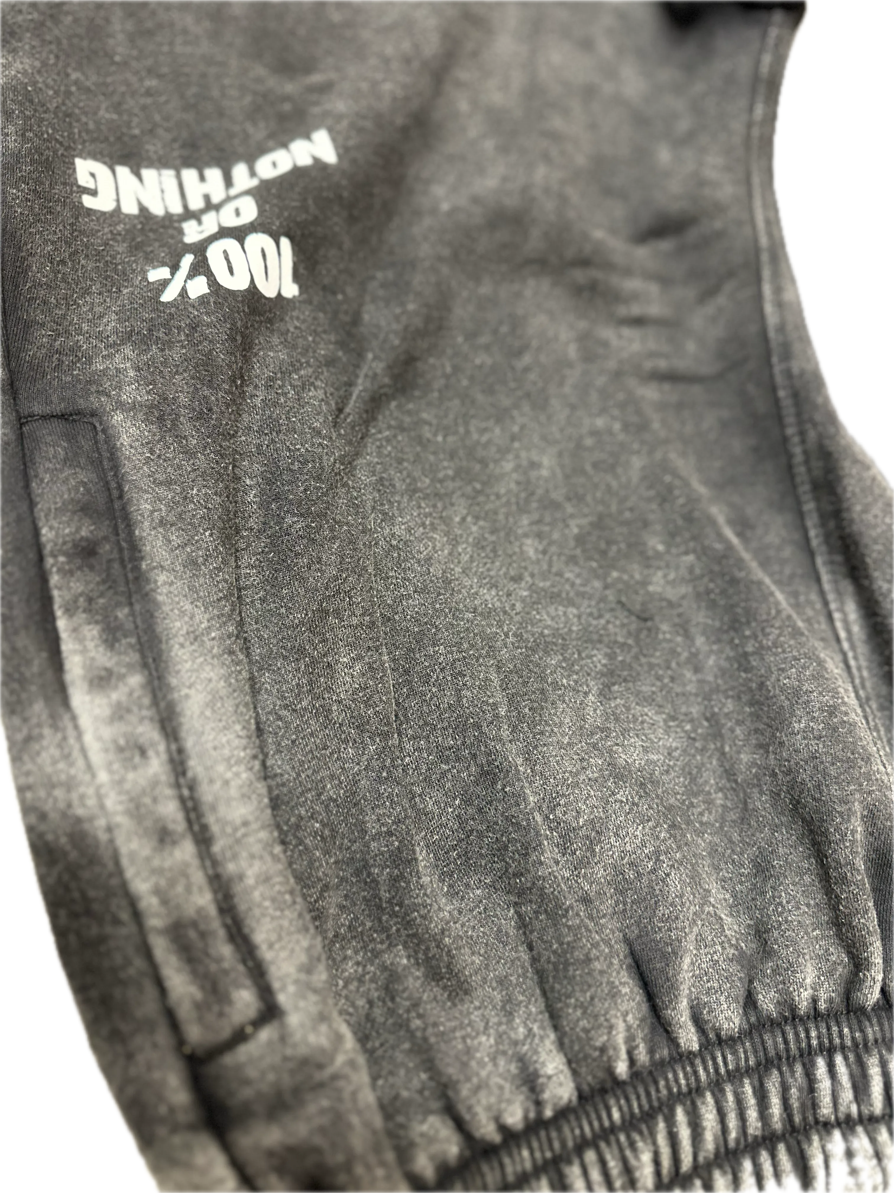 100% or Nothing Forever Hardcore Sweat Pants / Joggers [Acid Wash]