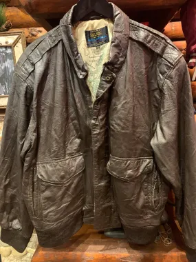 American Born, Van Nuys Type A2 1940s Style Flight Jacket, XL
