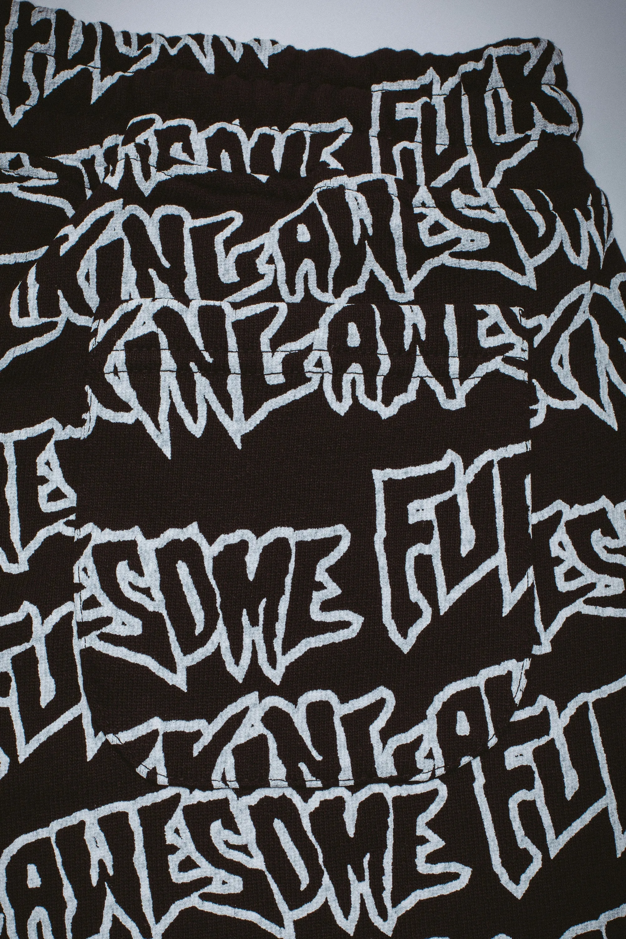 AOP Stamp Sweat Shorts
