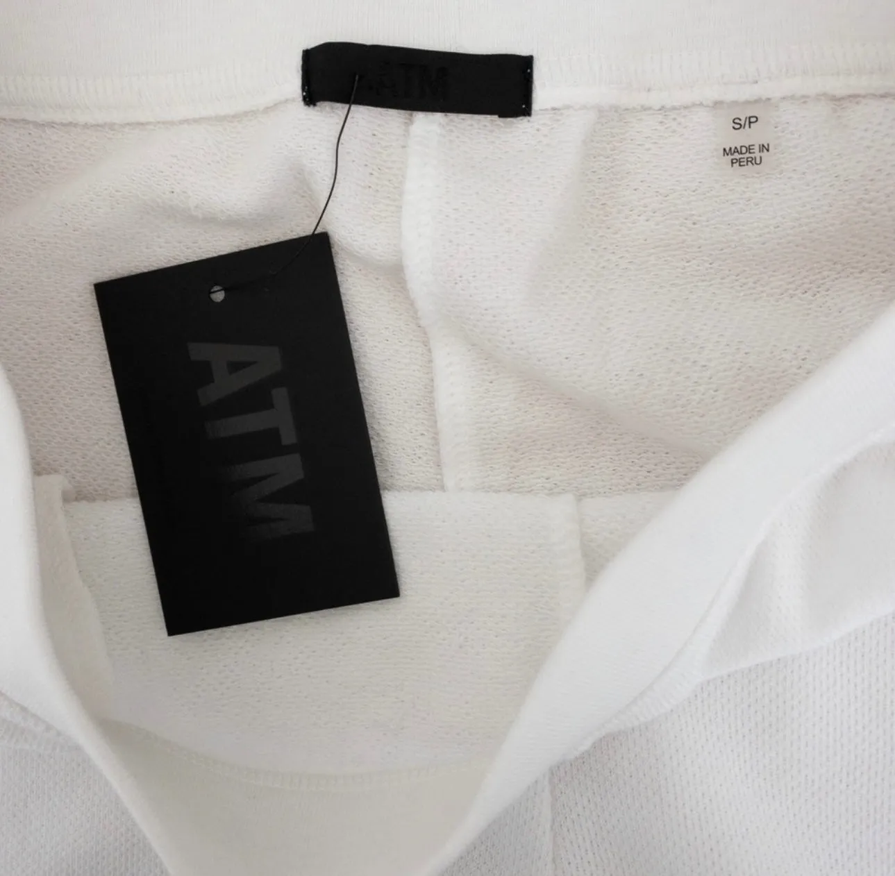 ATM Anthony Thomas Melillo | Frnch Terry Sweatpant | White | Size S