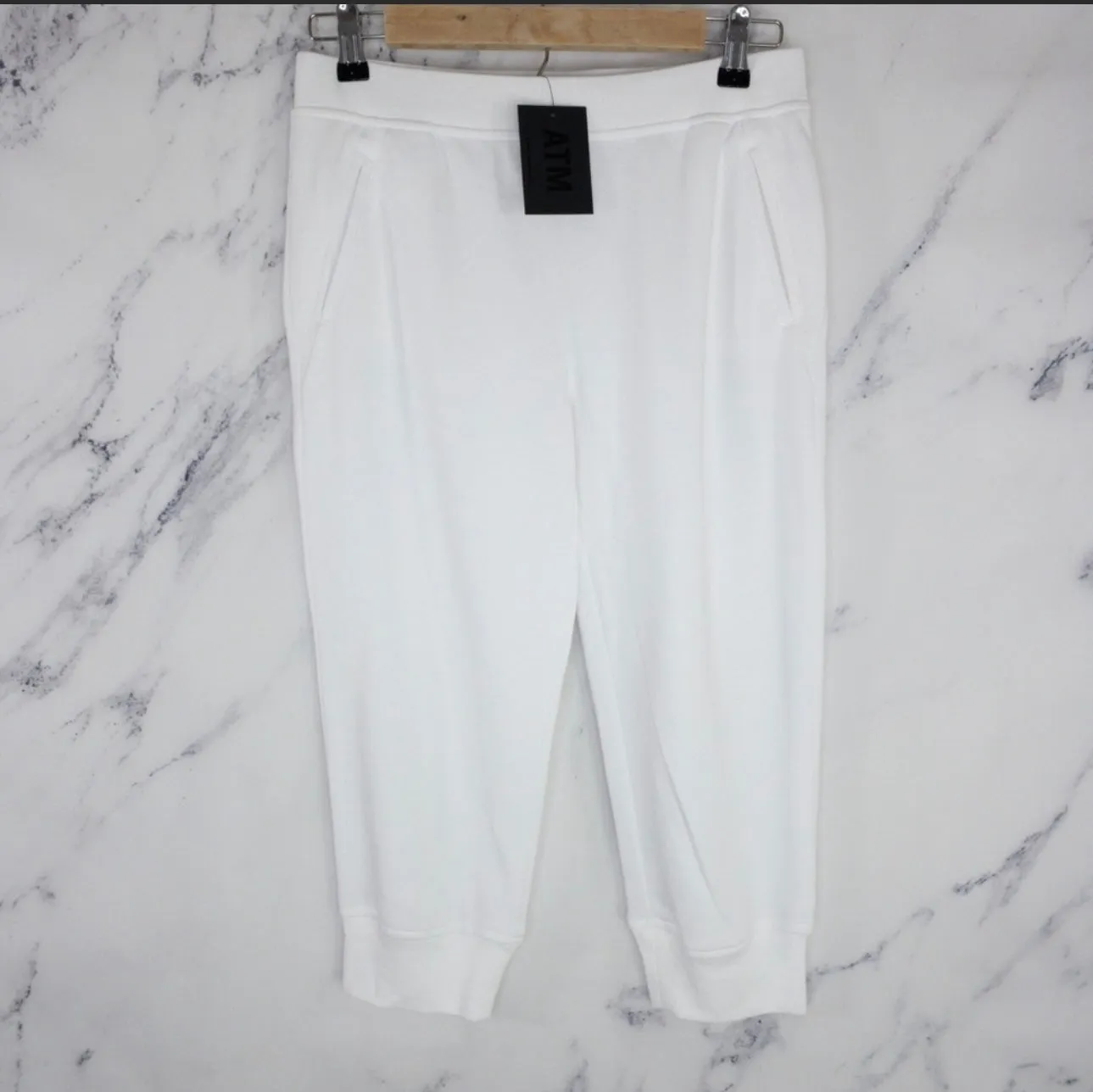 ATM Anthony Thomas Melillo | Frnch Terry Sweatpant | White | Size S