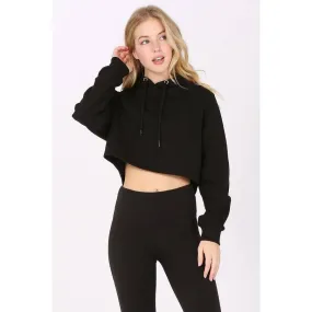 Away Game Cropped Fleece Lined Hoodie