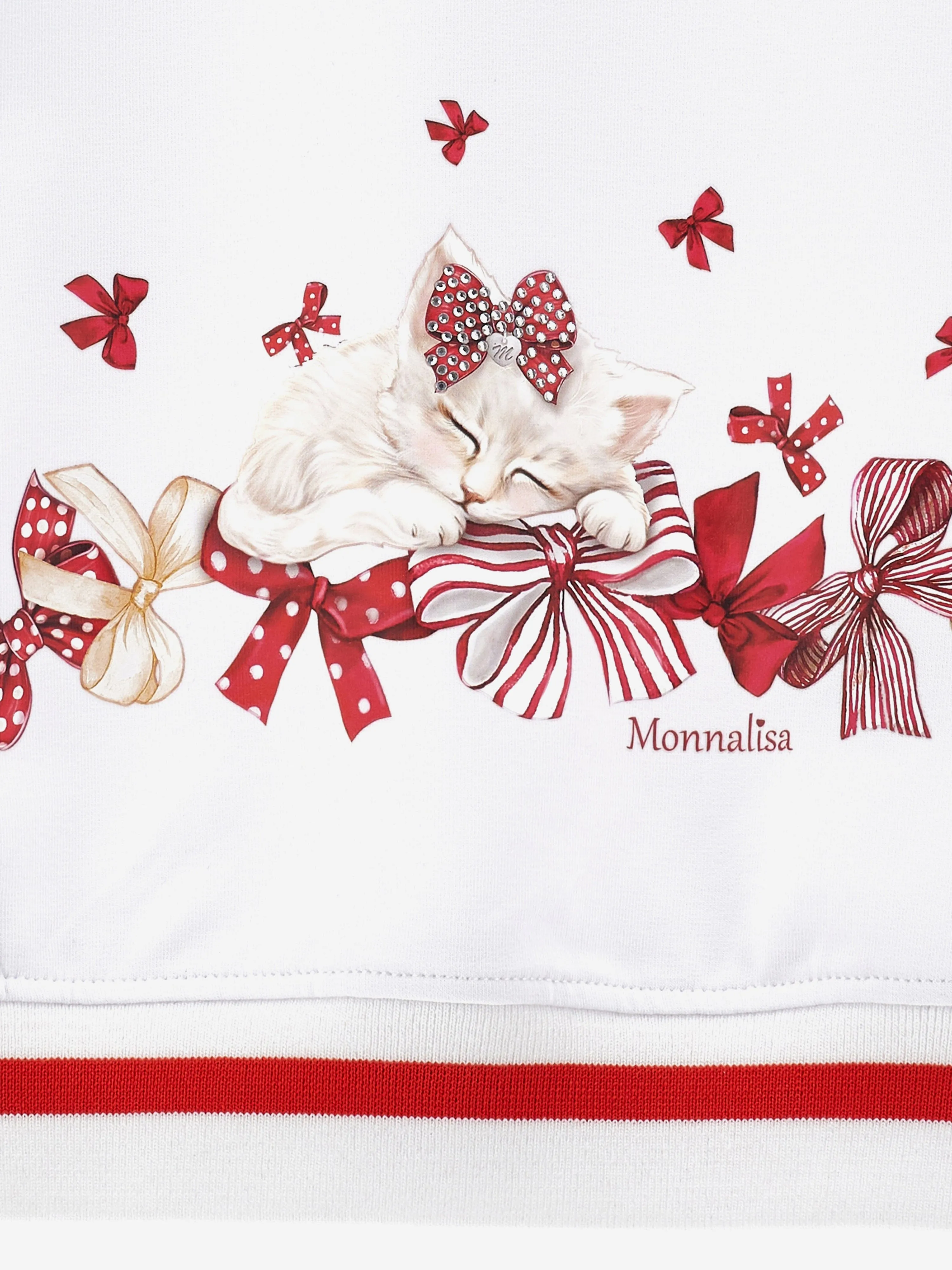 Baby Girls Sweater Dress in White