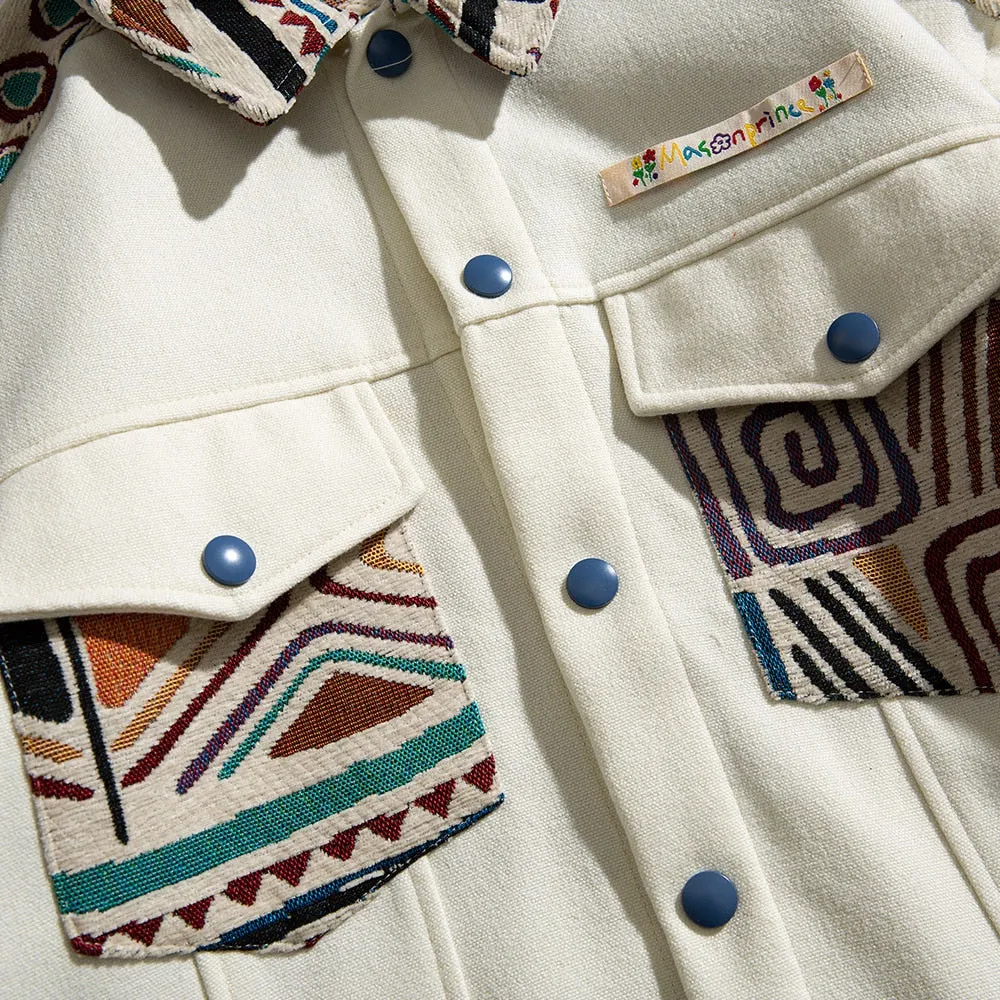 Beige Shacket