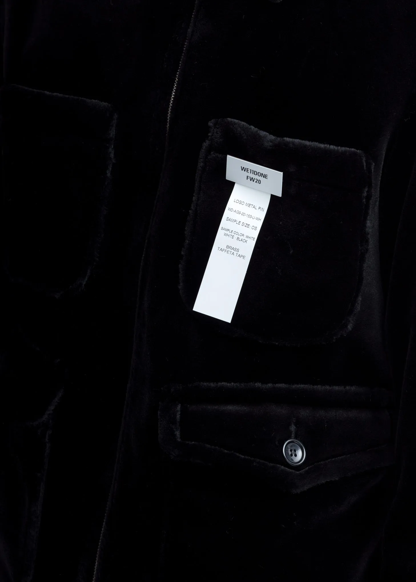 Black Faux Fur Zip Up Jacket