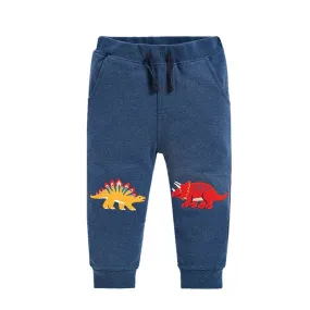 Boys Dinosaur Accented Sweatpants