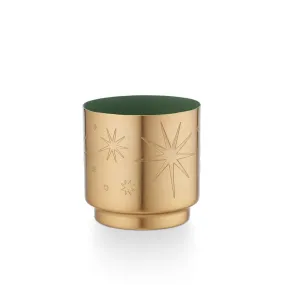 Brushed Starburst Candle