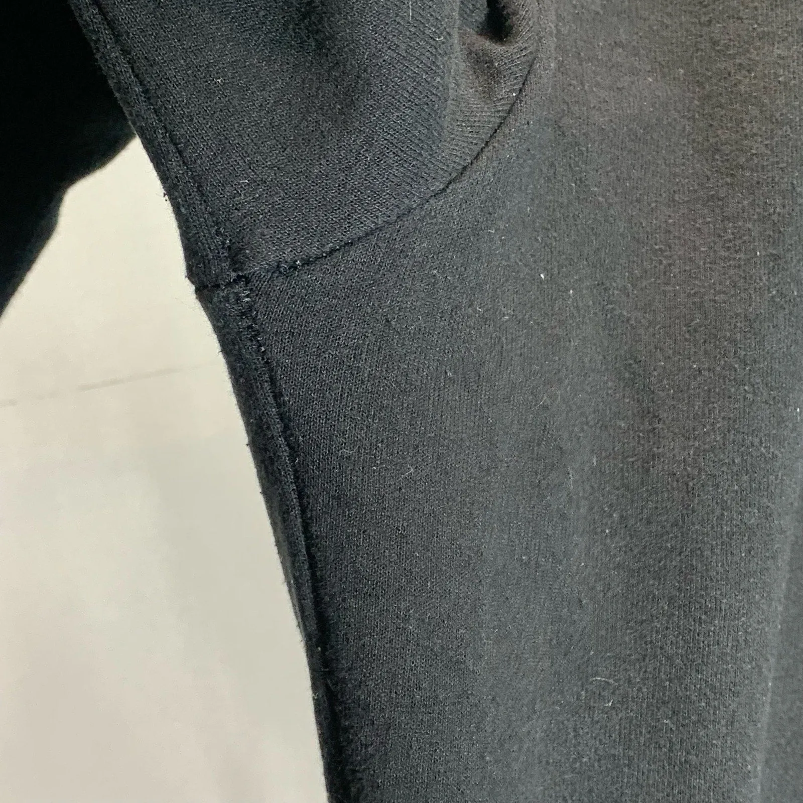 CHAMPION Authentic Men's Solid Black Eco Elastic Waist Pull-On Sweat Pants SZ L
