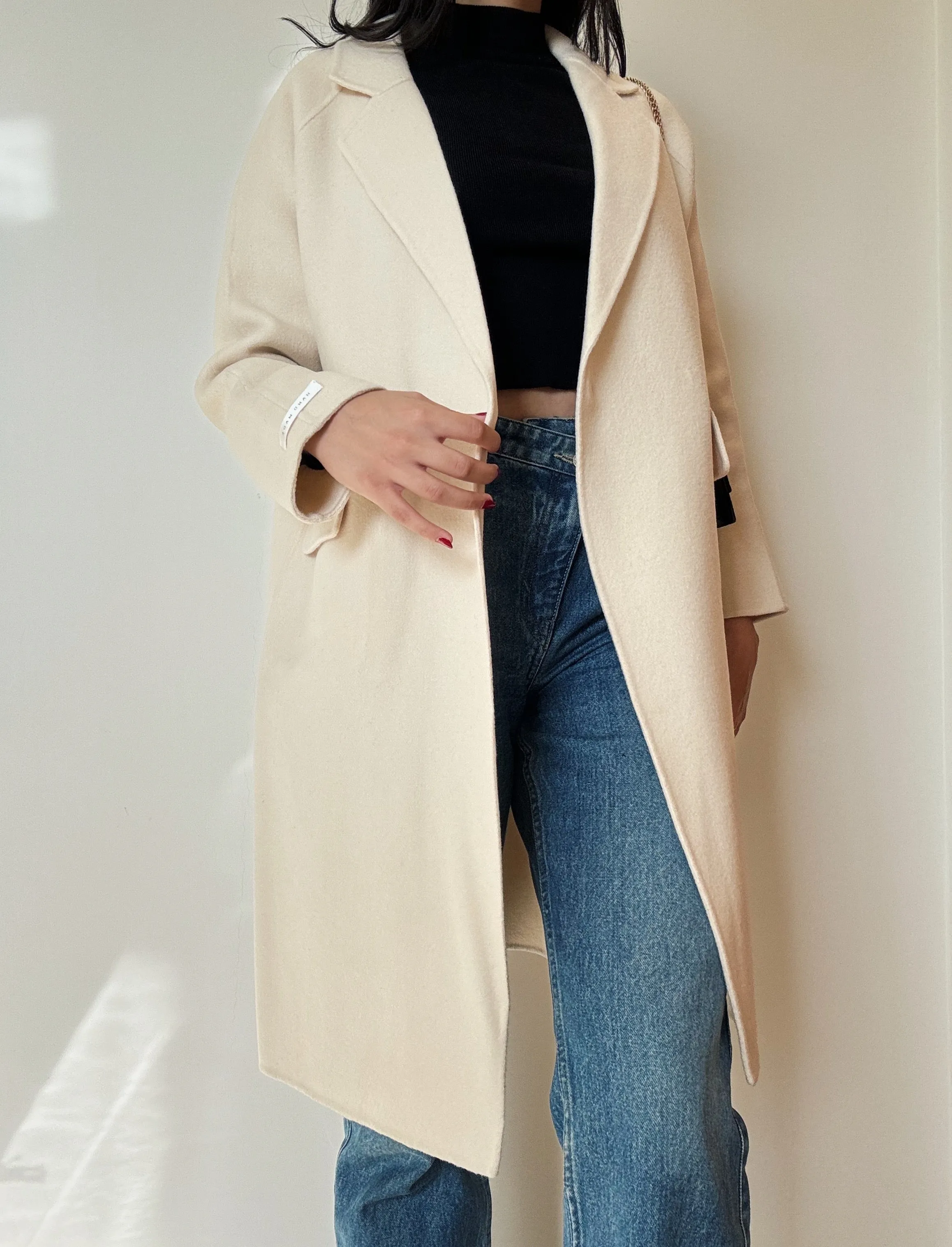 Cream Handmade Coat