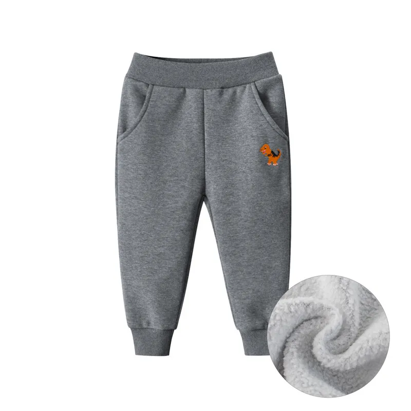Dinosaur Embroidered Sweatpants