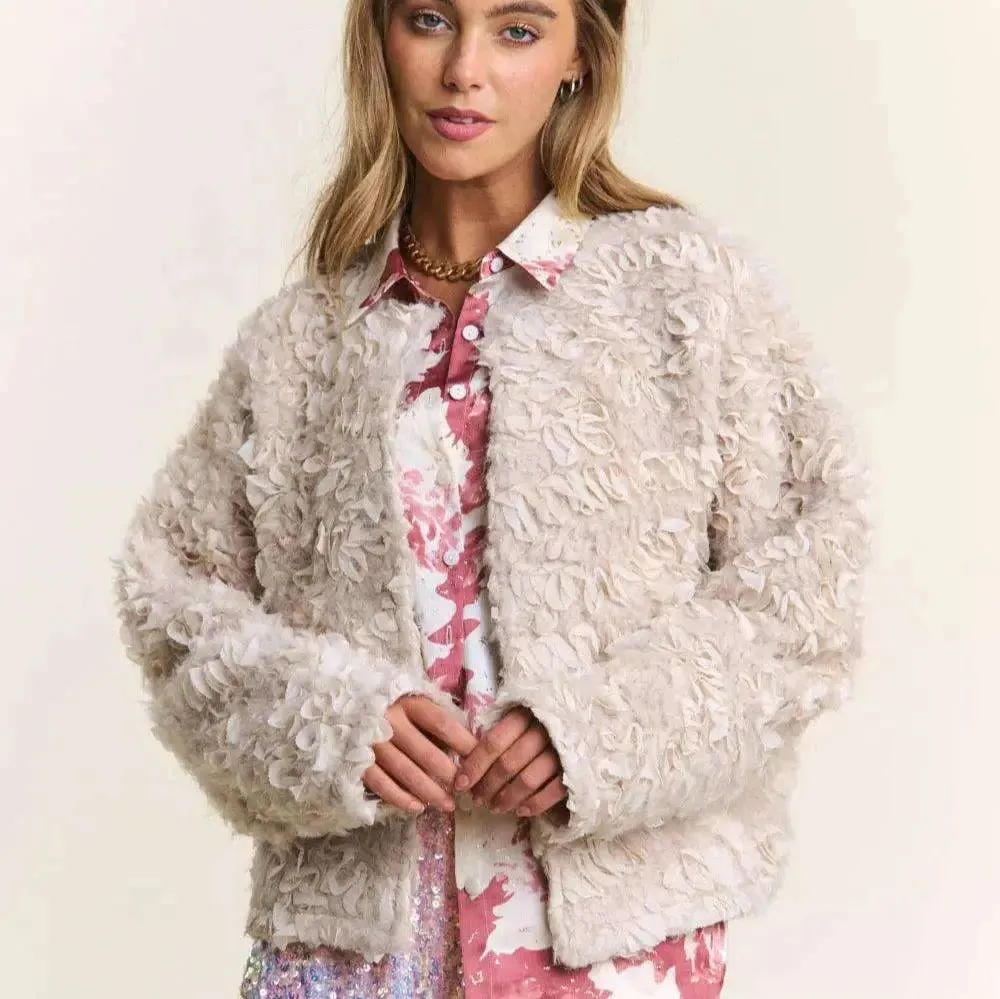 Envision | Mixed Fabric Premium Chic Jacket