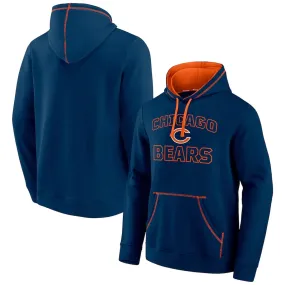 Fanatics NFL Men's Chicago Bears Tiebreaker Fleece Pullover Hoodie