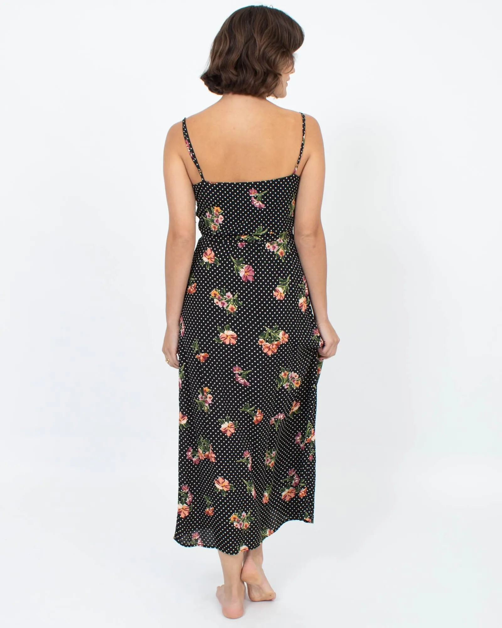 Floral Wrap Dress