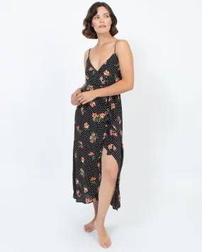 Floral Wrap Dress