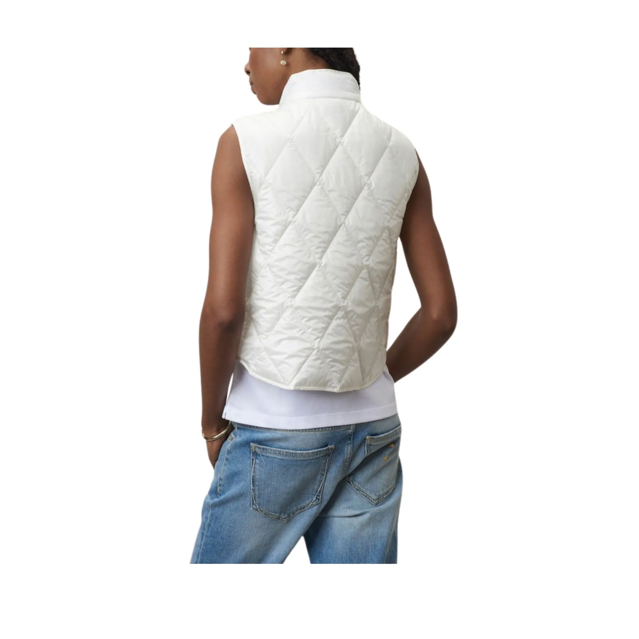 Gilet Donna Trapuntato modello Addison a Rombi