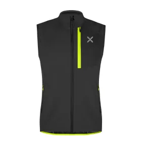 Gilet Peak Uomo Black/Green Lime