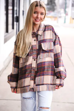 Go Your Own Way Plaid Shacket