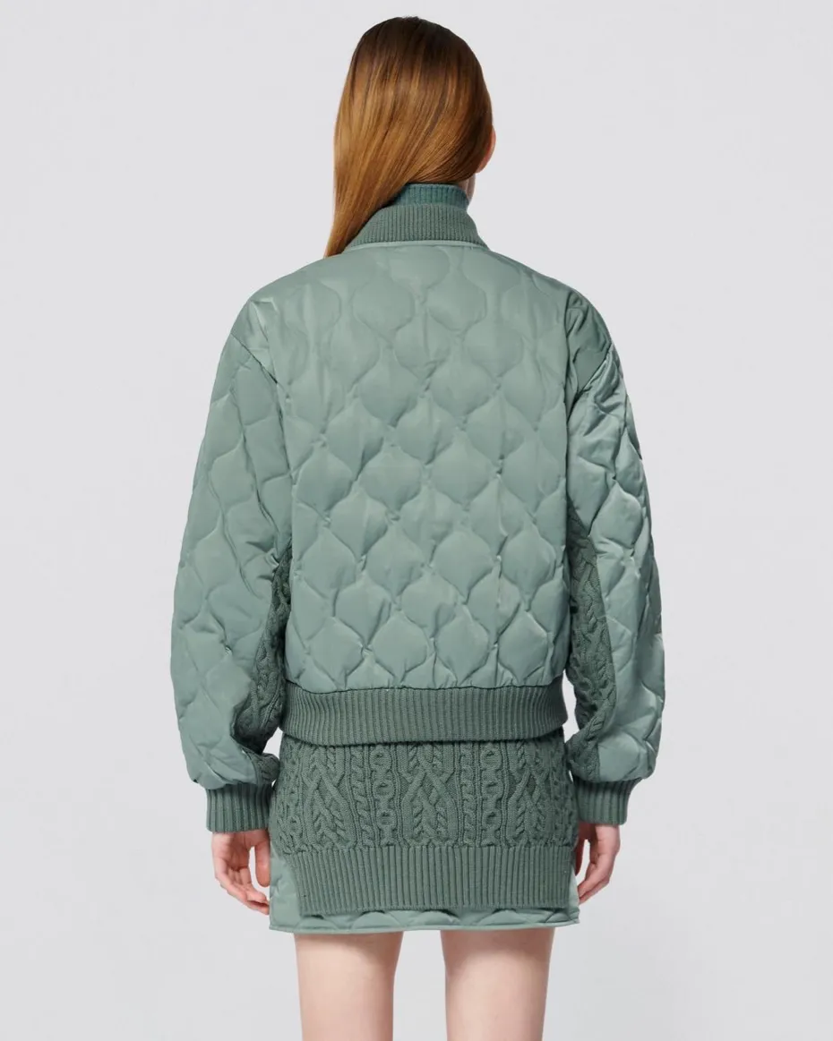 Green Rollins Bomber Jacket
