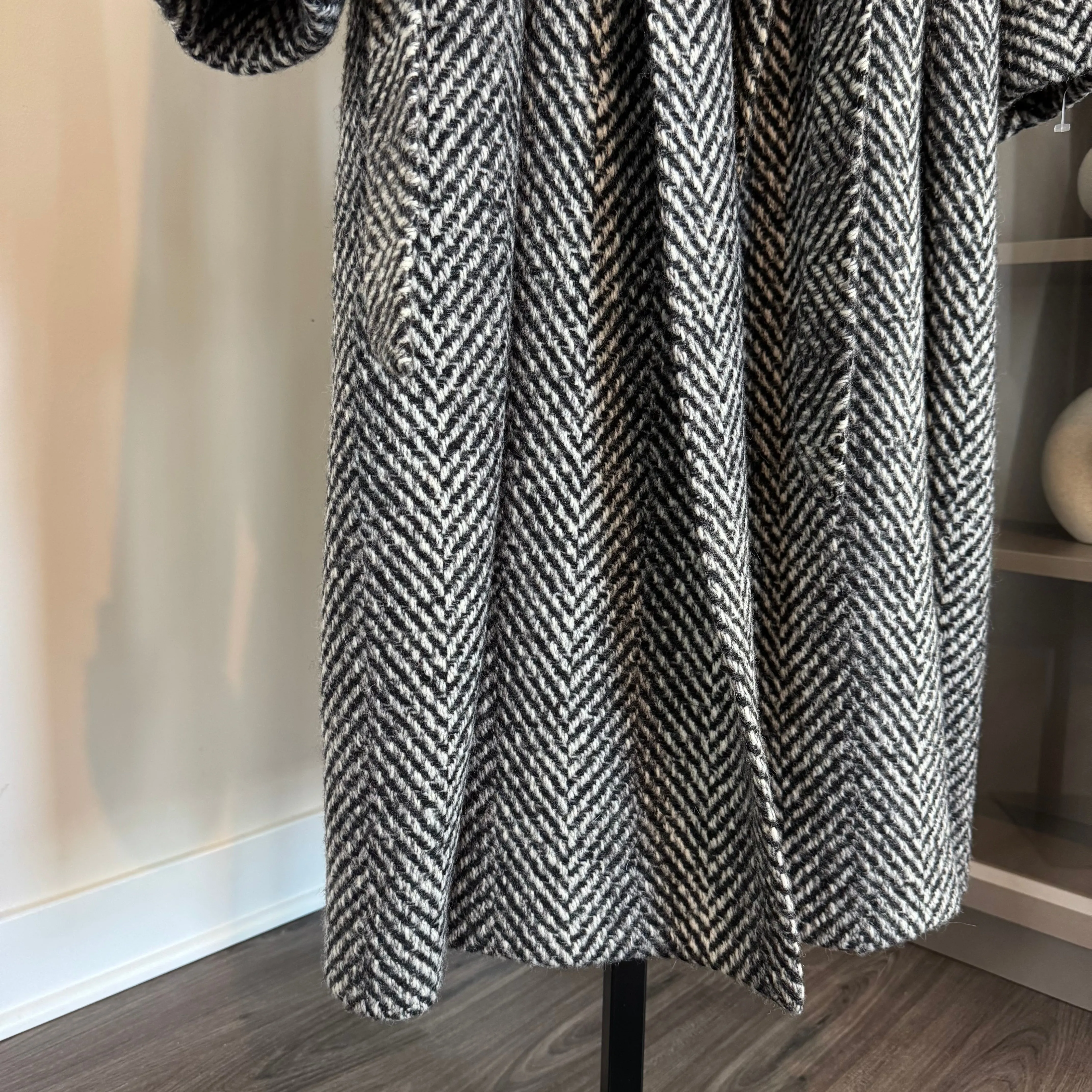 Herno Wool Belted Maxi Coat