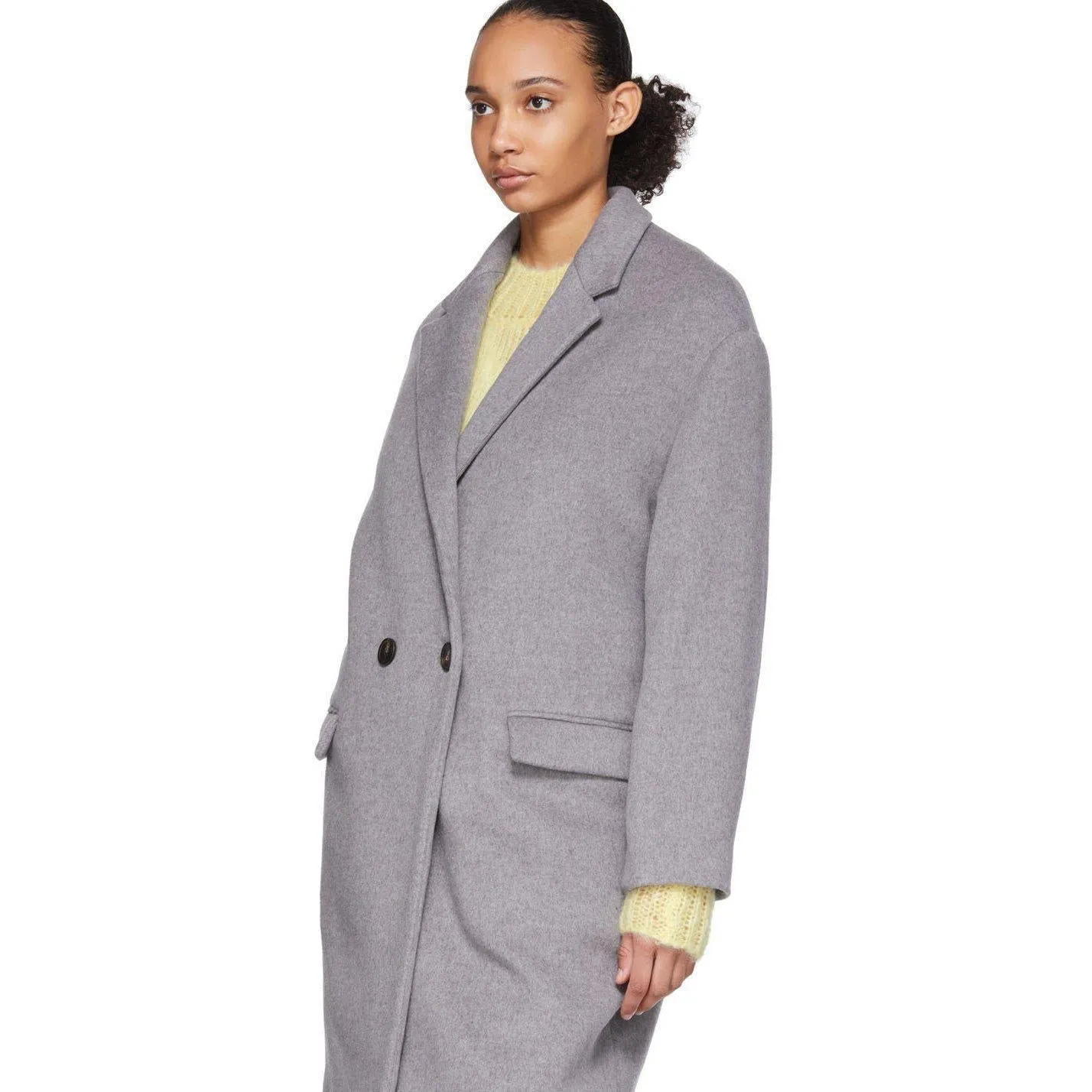 Isabel Marant Grey Filipo Coat