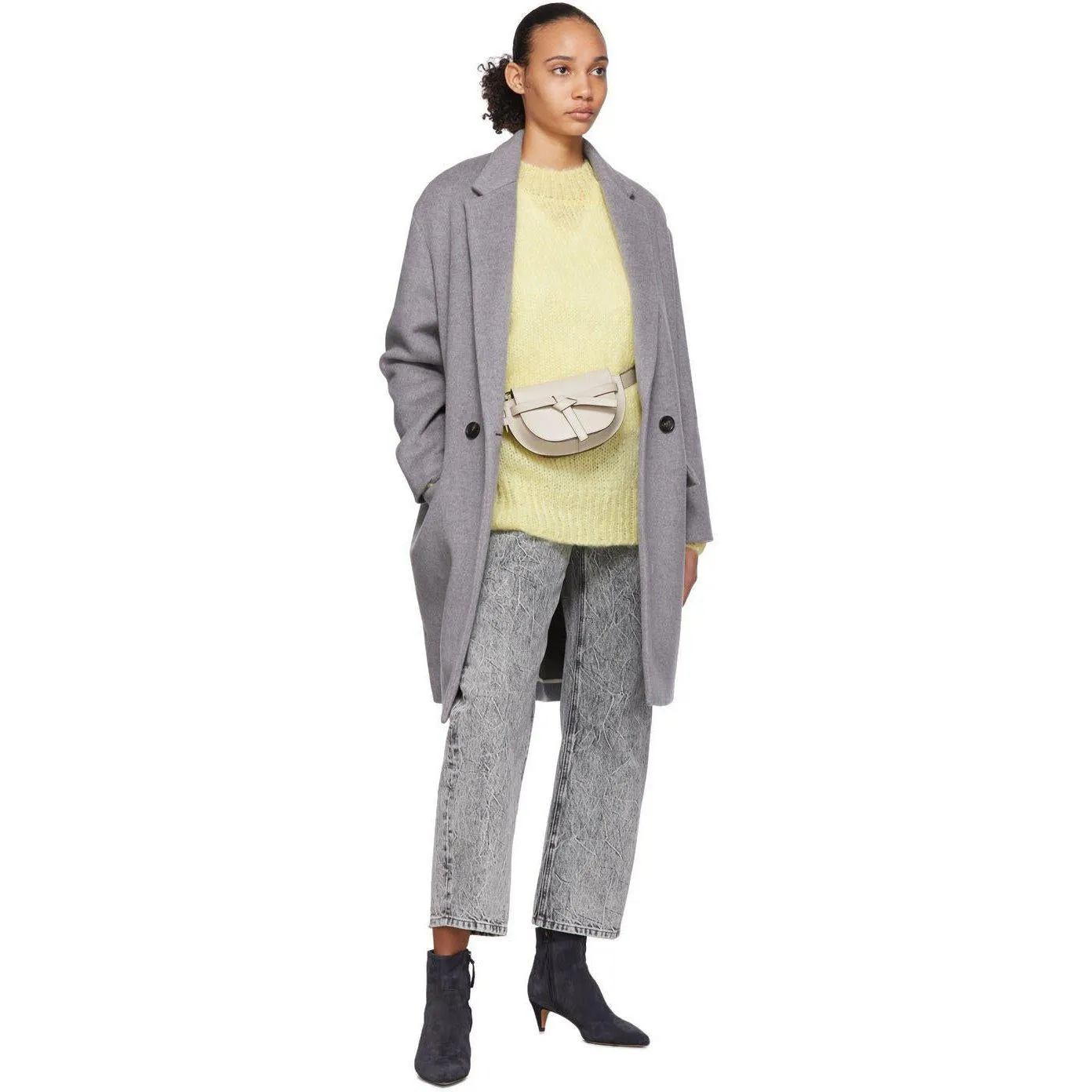 Isabel Marant Grey Filipo Coat