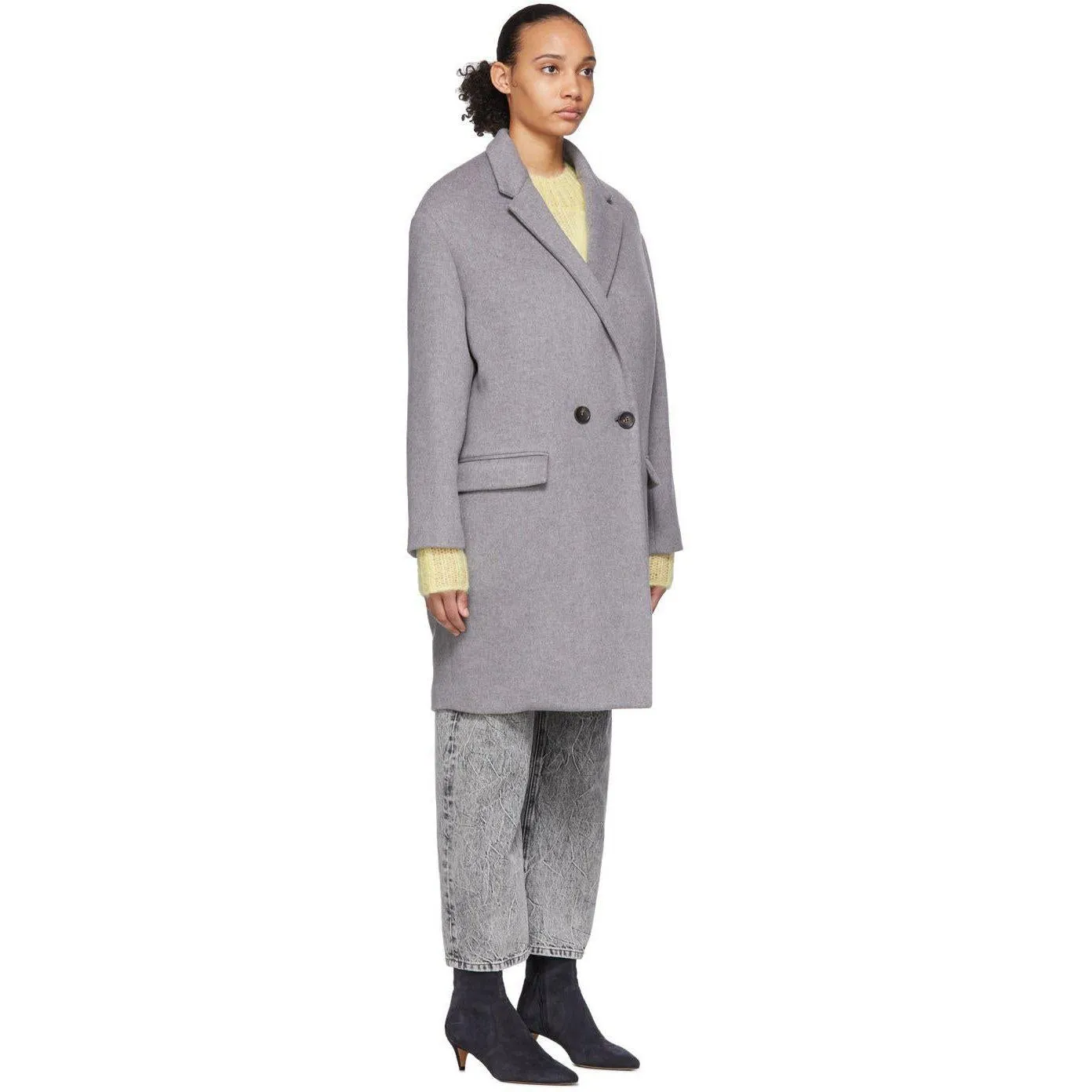 Isabel Marant Grey Filipo Coat