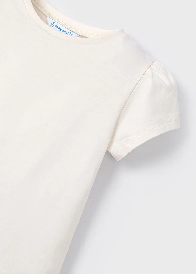 Maglietta Corta Gilet Bianco