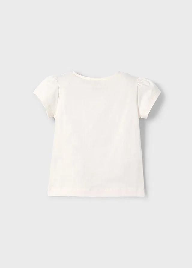 Maglietta Corta Gilet Bianco