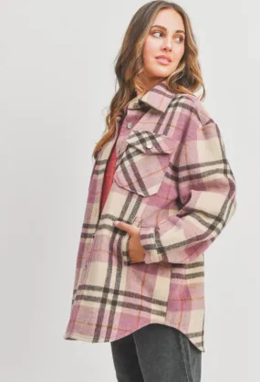 Mauve Shacket