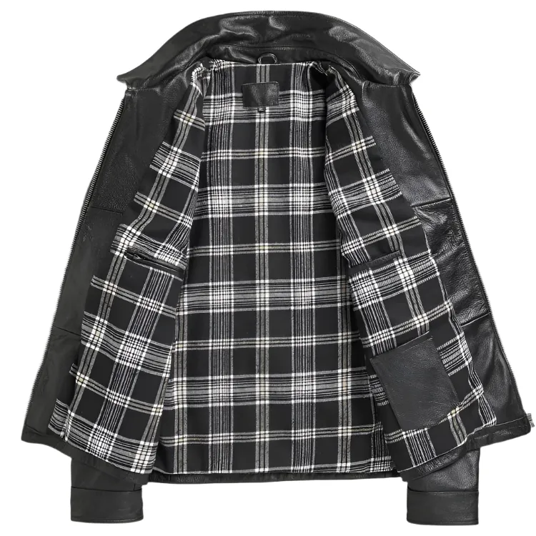 Men's Genuine Leather Jacket