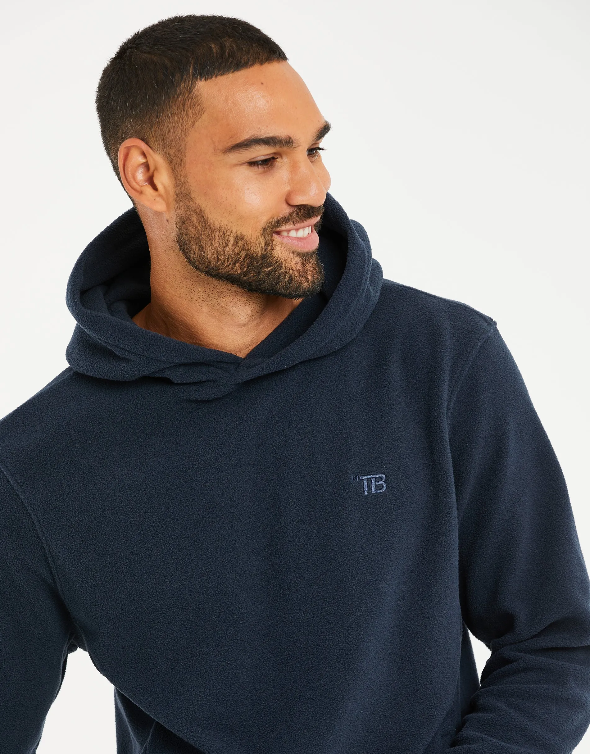 Men's Navy Fitness Pullover Hoodie