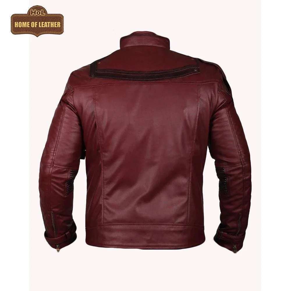 MMJ09 Avengers Endgame Infinity Star Lord Leather Jacket