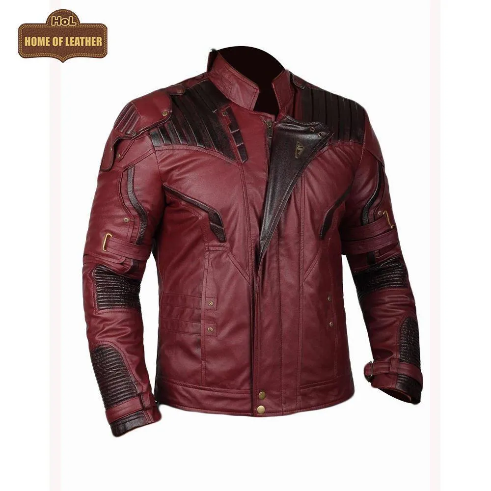 MMJ09 Avengers Endgame Infinity Star Lord Leather Jacket