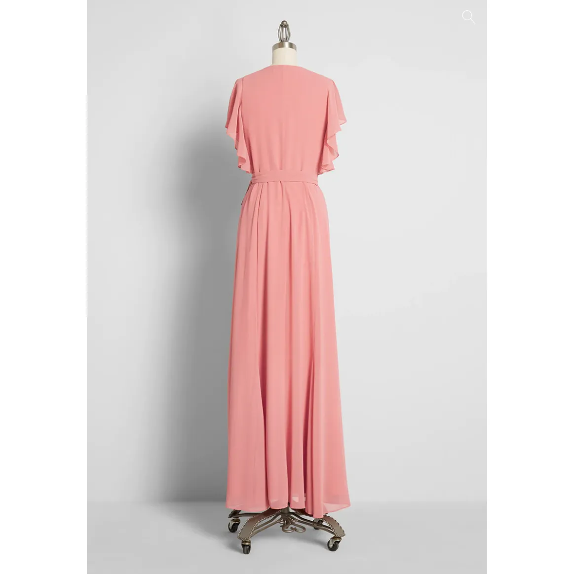 ModCloth Fluttering of My Heart Maxi Wrap Dress