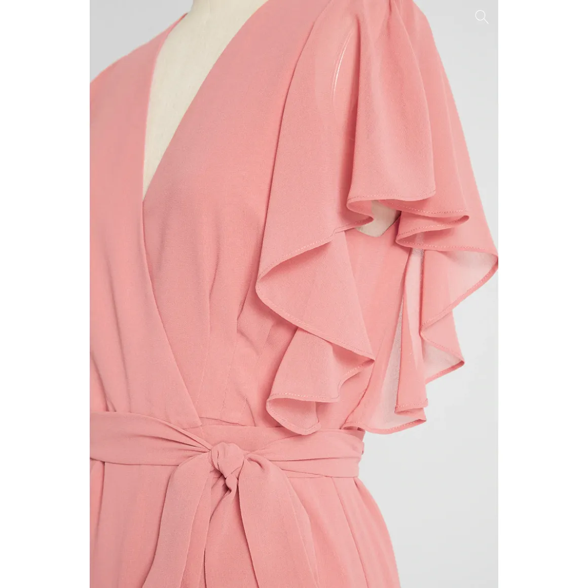 ModCloth Fluttering of My Heart Maxi Wrap Dress
