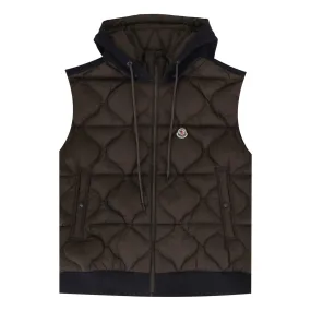 Moncler Padded Down Gilet. Size XL