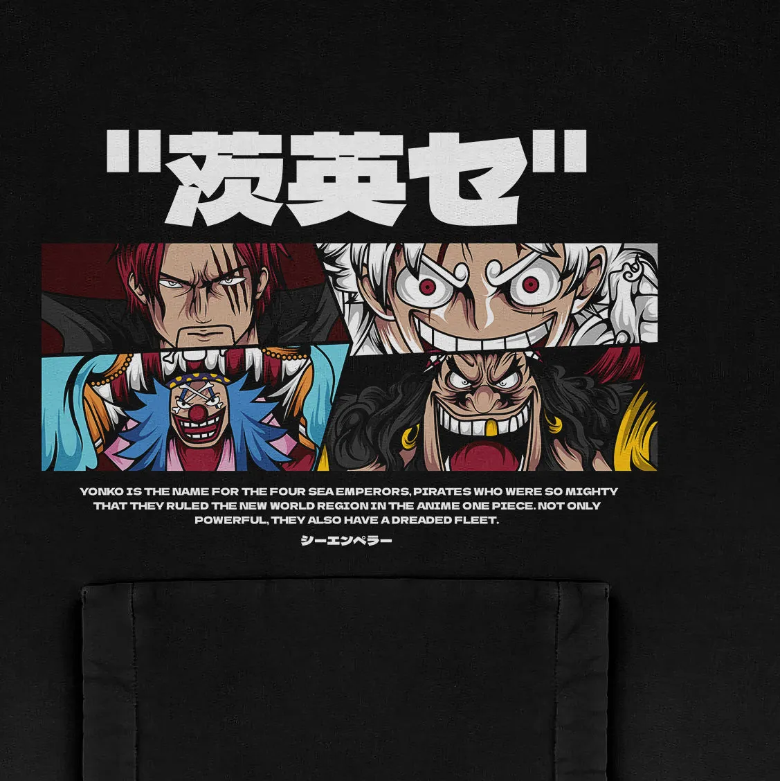 One Piece Hoodie – Anime Graphic Pullover, Uta and Luffy Design, 360 GSM Cotton, Streetwear Style