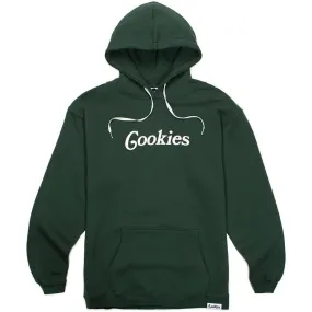 Smell The Flowers Pullover Hoodie - Forest Green