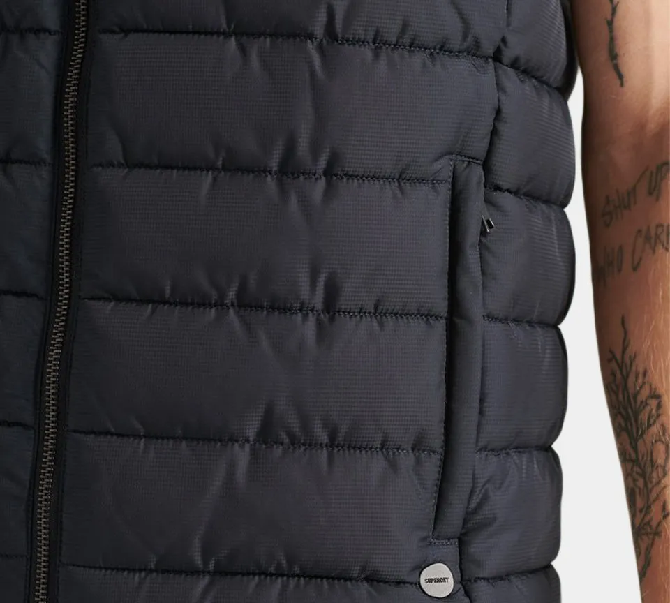 Superdry Studios Fuji Gilet M5011149A98T Navy S-2XL