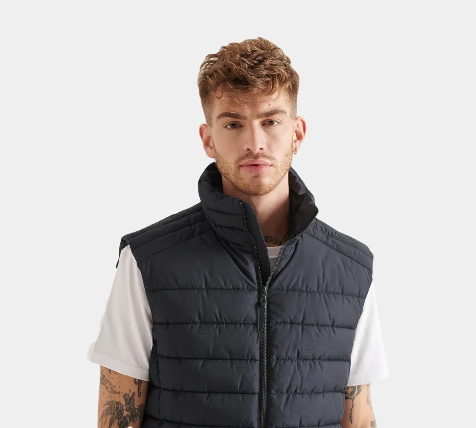 Superdry Studios Fuji Gilet M5011149A98T Navy S-2XL