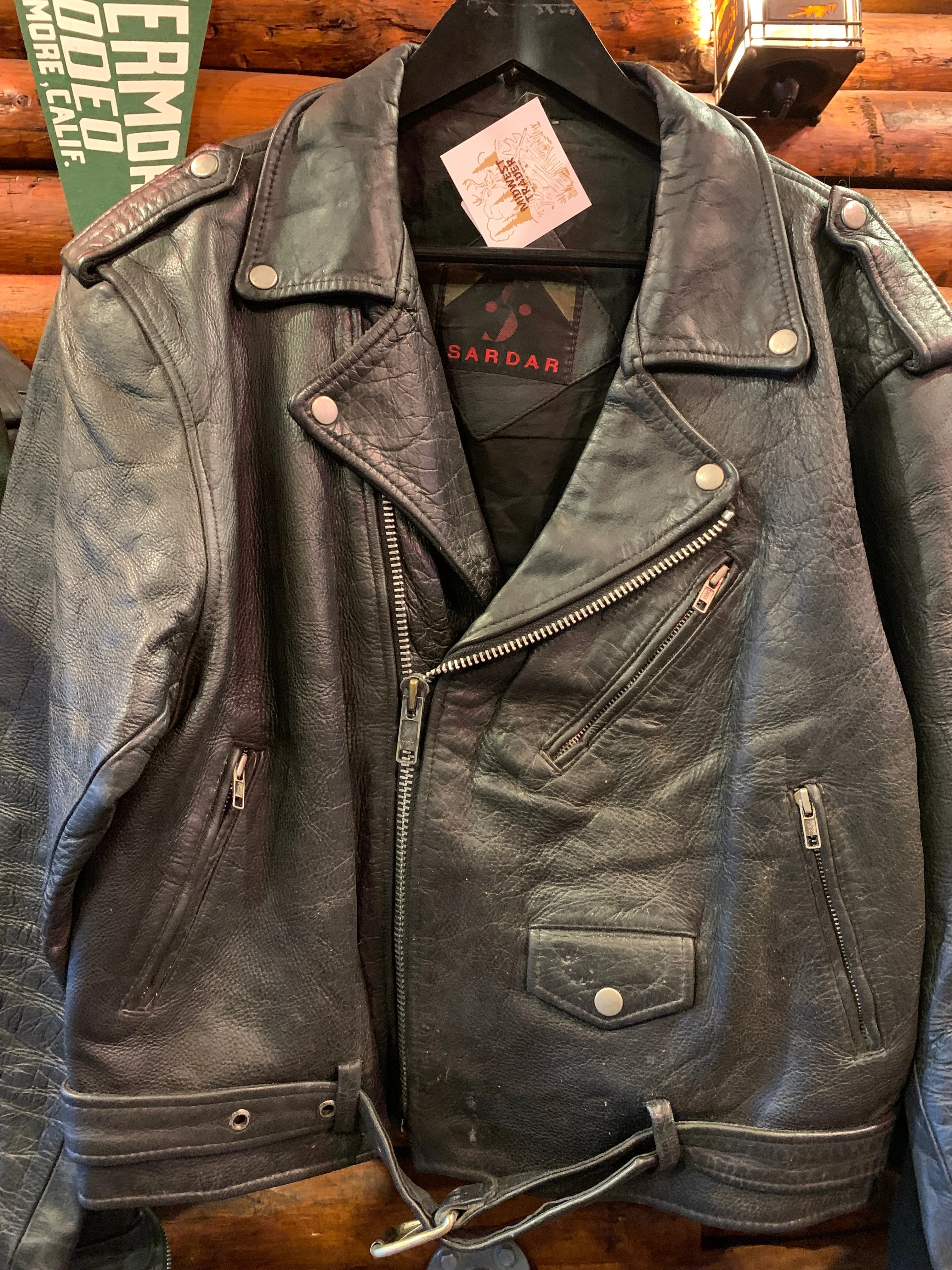 Vintage German Biker Sardar Jacket 21, Medium