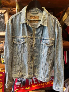 Vintage Levis Trucker Fade Out, Large