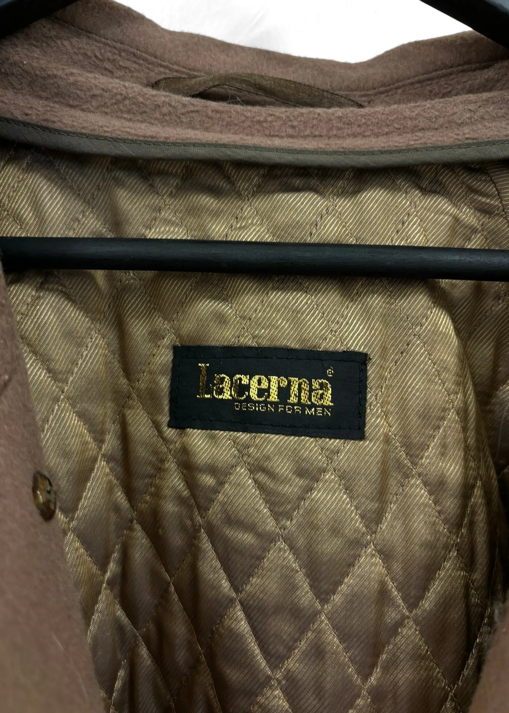 Vintage Wool Cashmere Coat L