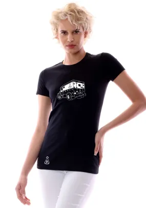Women's Tokyo Monee Armored Truck Graphic T-Shirt