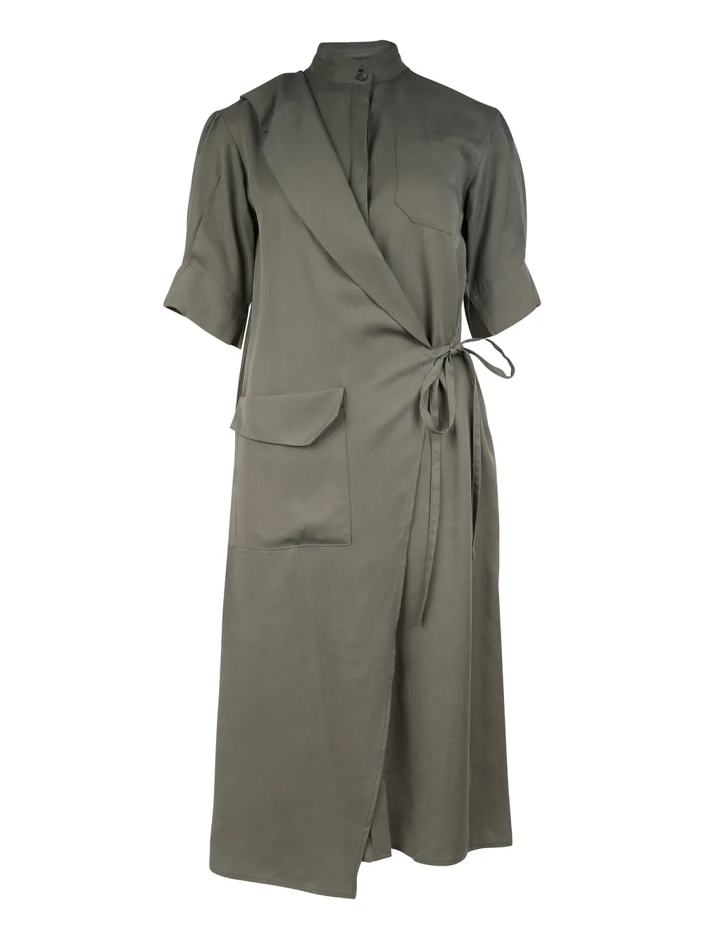 YMKE WRAP DRESS